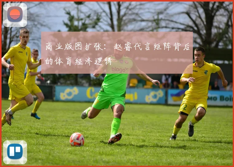 商业版图扩张：赵睿代言矩阵背后的体育经济逻辑
